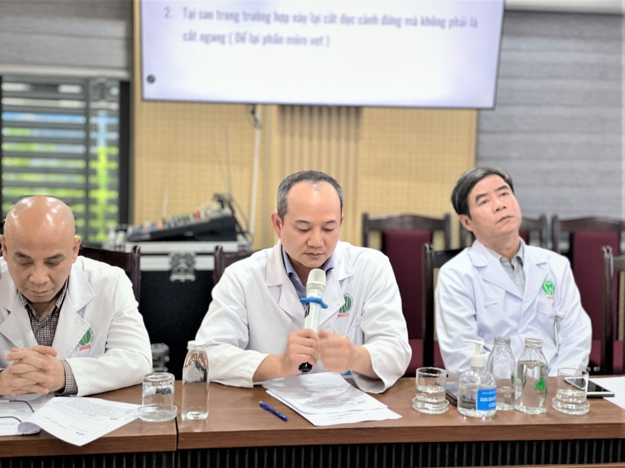 Các chuyên gia hàng đầu về lĩnh vực Phẫu thuật hàm mặt đóng góp ý kiến  về chẩn đoán và hướng xử lý cho ca bệnh